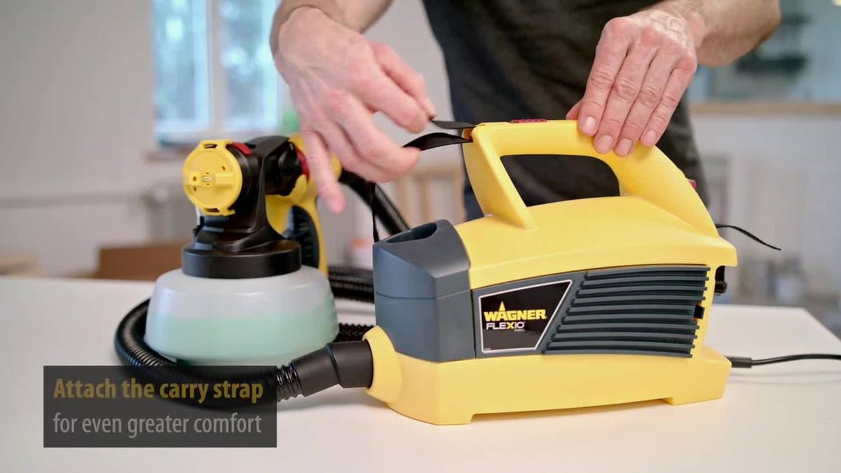 Wagner Paint Sprayer - 1.8L - Durable Polypropylene - HVLP Technology