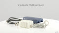 Antsig Dual Output Masthead Amplifier - UV Stabilised ABS, Indoor/Outdoor TV Signal Booster AP700