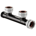 Toro 25mm 2 Outlet Polypropylene Manifold for Irrigation Systems