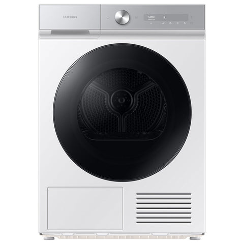 Samsung Bespoke AI 9kg Heat Pump Dryer - 9 Star Energy Rating - Wi-Fi Control - White - DV90BB9440GH