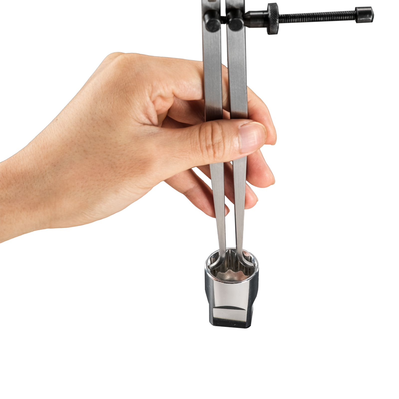 Empire 200mm Inside Spring Calipers - Carbon Steel, Lockable for Internal Measuring