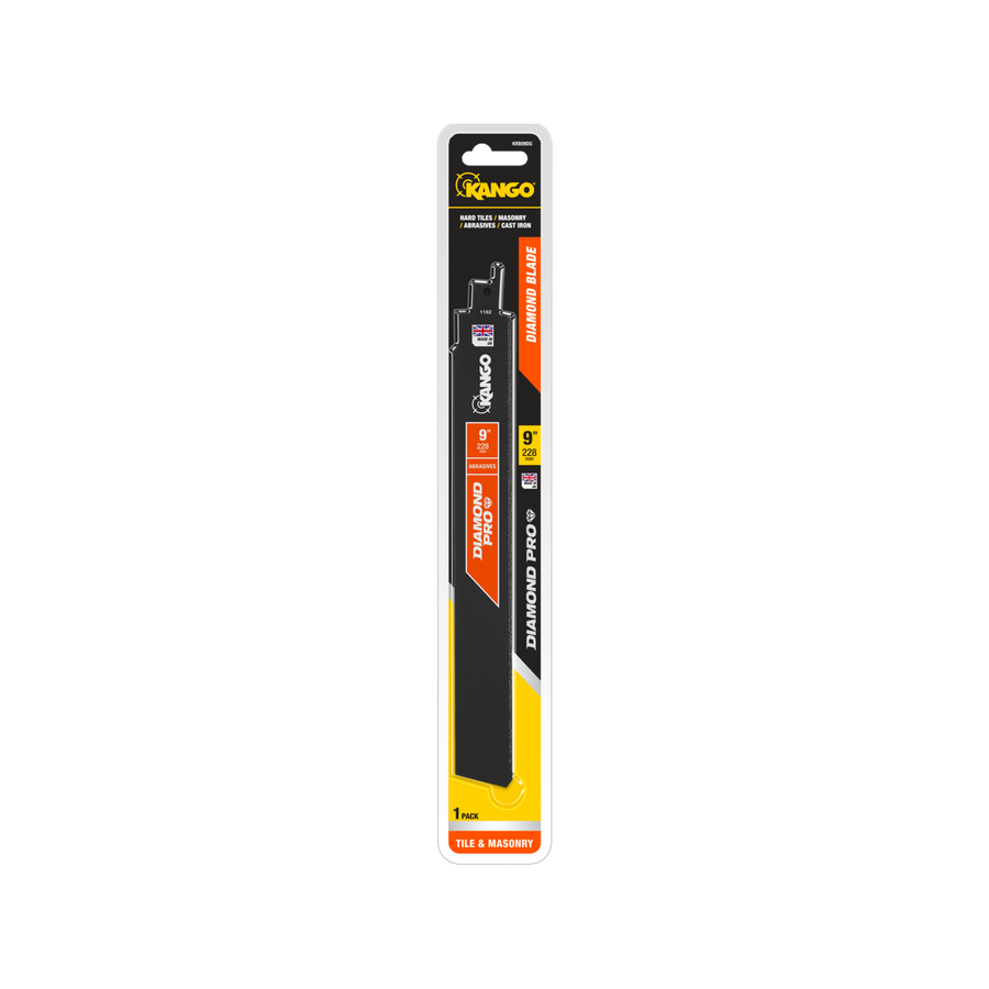 Kango 228mm Diamond Pro Recip Blade - Diamond Grit - Yellow - SuperSaverAU - view 1