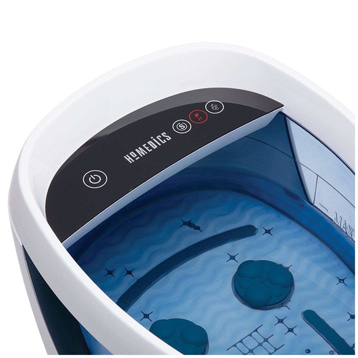 Homedics Shiatsu Bliss Foot Spa FB-655H-AU with Heat Boost, Massage Jets, Splashguard - SuperSaverAU - view 3