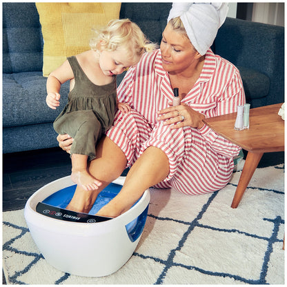 Homedics Shiatsu Bliss Foot Spa FB-655H-AU with Heat Boost, Massage Jets, Splashguard