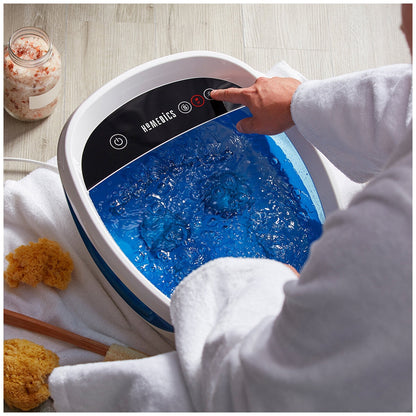 Homedics Shiatsu Bliss Foot Spa FB-655H-AU with Heat Boost, Massage Jets, Splashguard