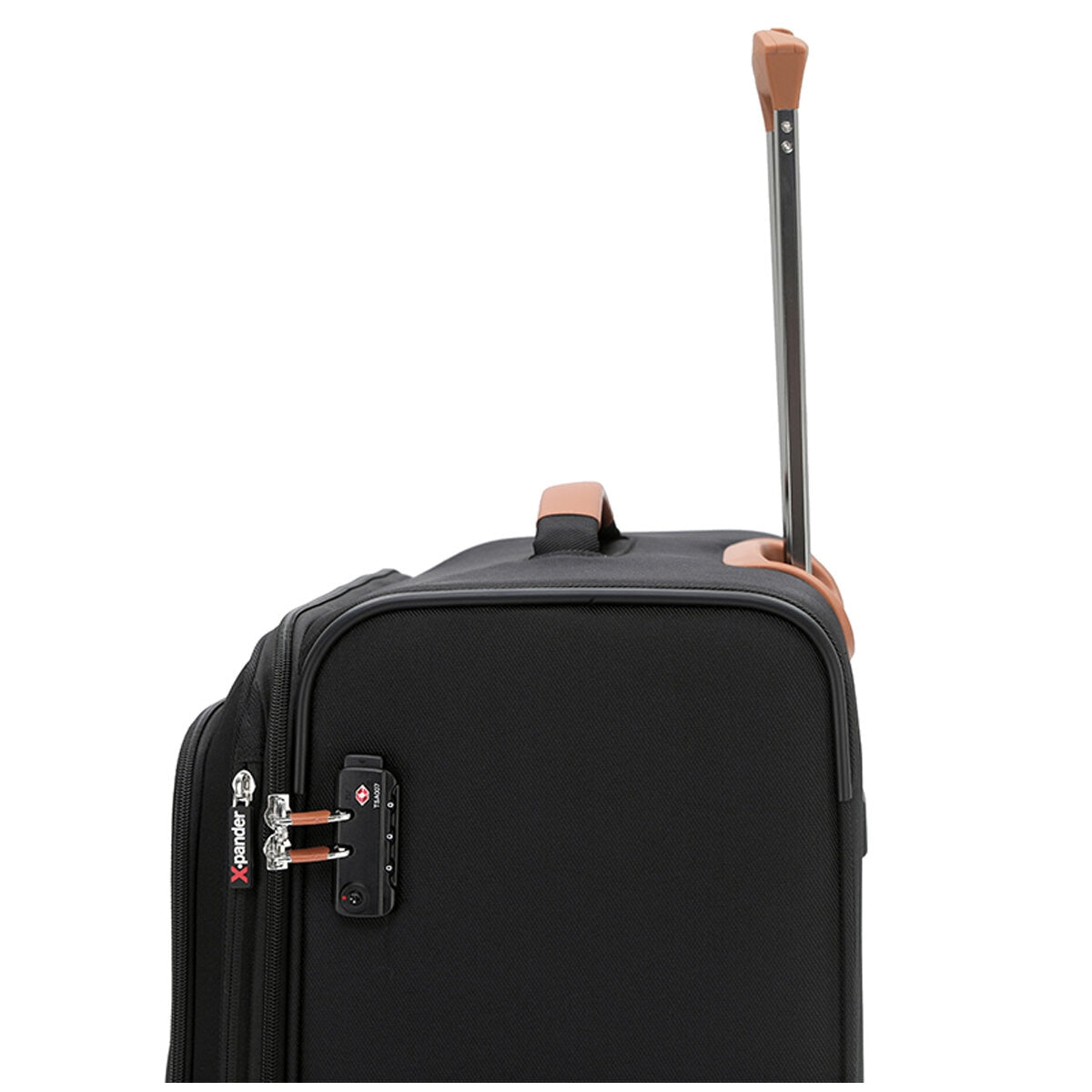 Tosca Park Avenue 3-Piece Luggage Set TCA6923 - Black Tan, TSA Locks, Expandable, RFID Protection - SuperSaverAU - view 11