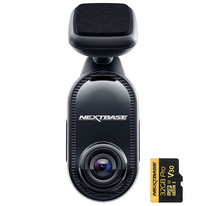 Nextbase Piqo 2K Dash Cam Bundle NBPIQO2K32GB-AUS, 32GB SD, 2K Recording, Voice Control