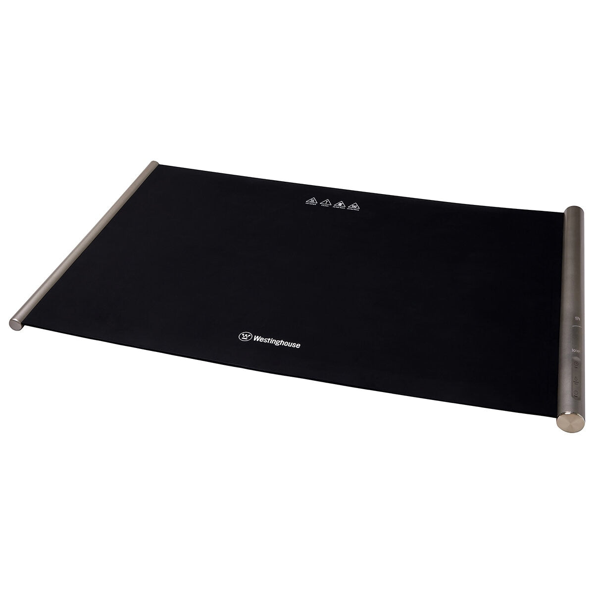 Westinghouse WHFWM01K Portable Food Warming Mat, Silicone, Adjustable Heat, Timer, Black - SuperSaverAU - view 4