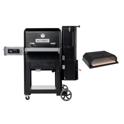 Masterbuilt Gravity Series 900 Charcoal Grill & Smoker w/ Pizza Oven, 900 Sq In, MB20041823