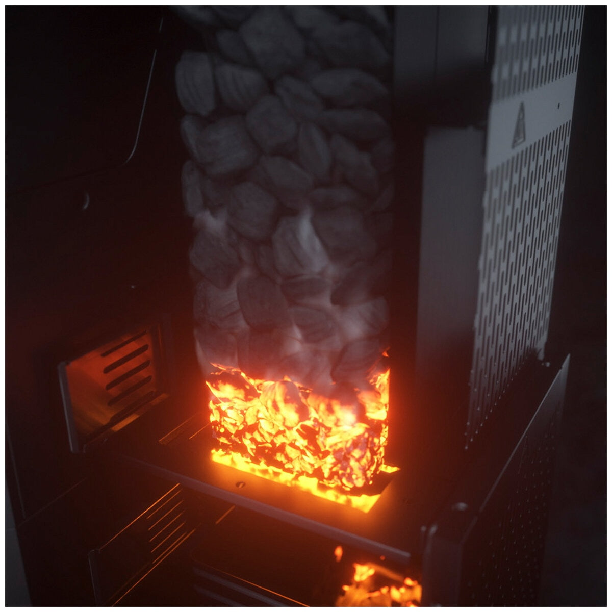 Masterbuilt Gravity Series 900 Charcoal Grill & Smoker w/ Pizza Oven, 900 Sq In, MB20041823 - SuperSaverAU - view 7