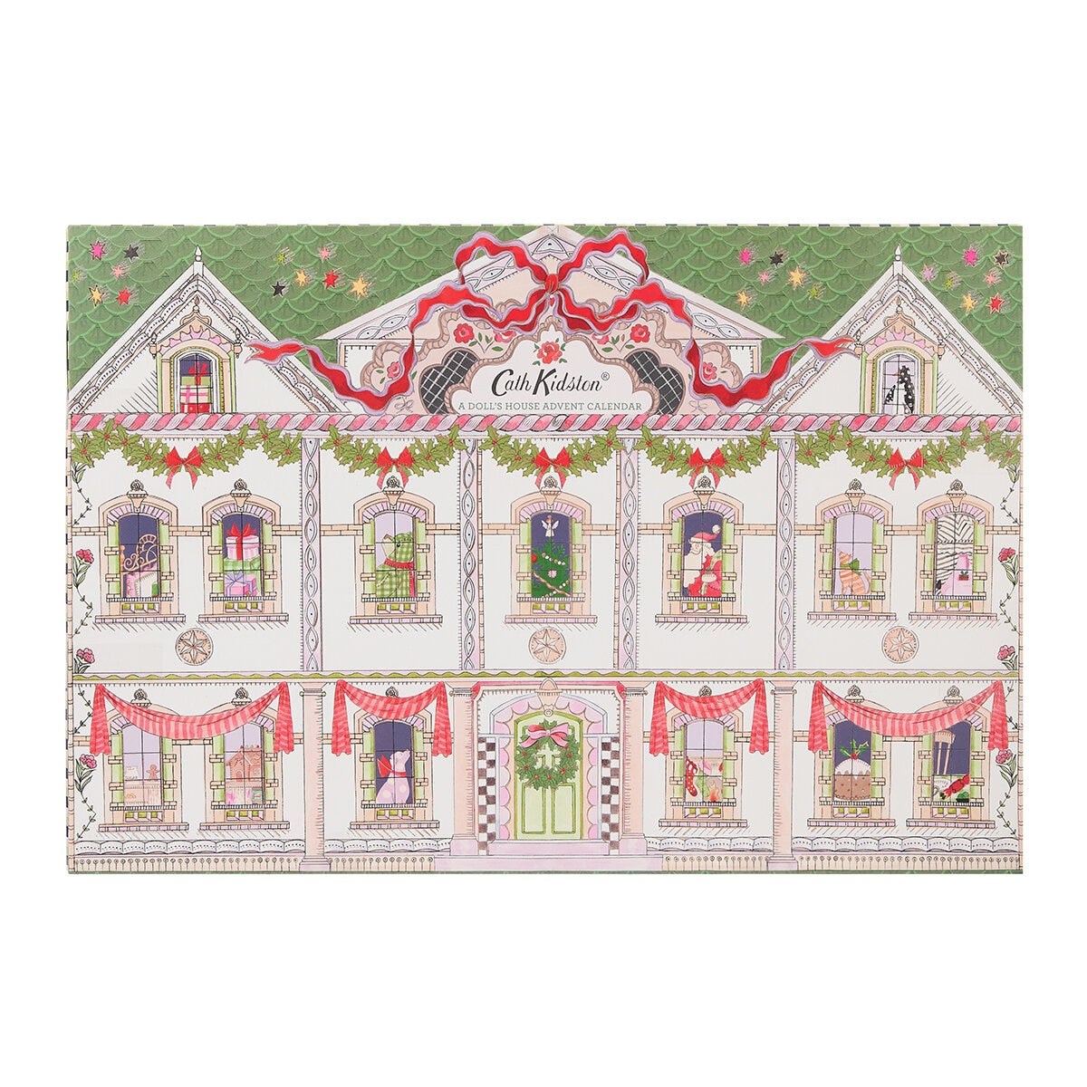 Cath Kidston Dolls House Advent Calendar FG7531AU - 24 Beauty Treats, FSC Board