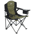 Coleman Swagger Quad Fold Chair 2199822 - Heavy Duty, 250kg Capacity, Green/Black - SuperSaverAU - view 3