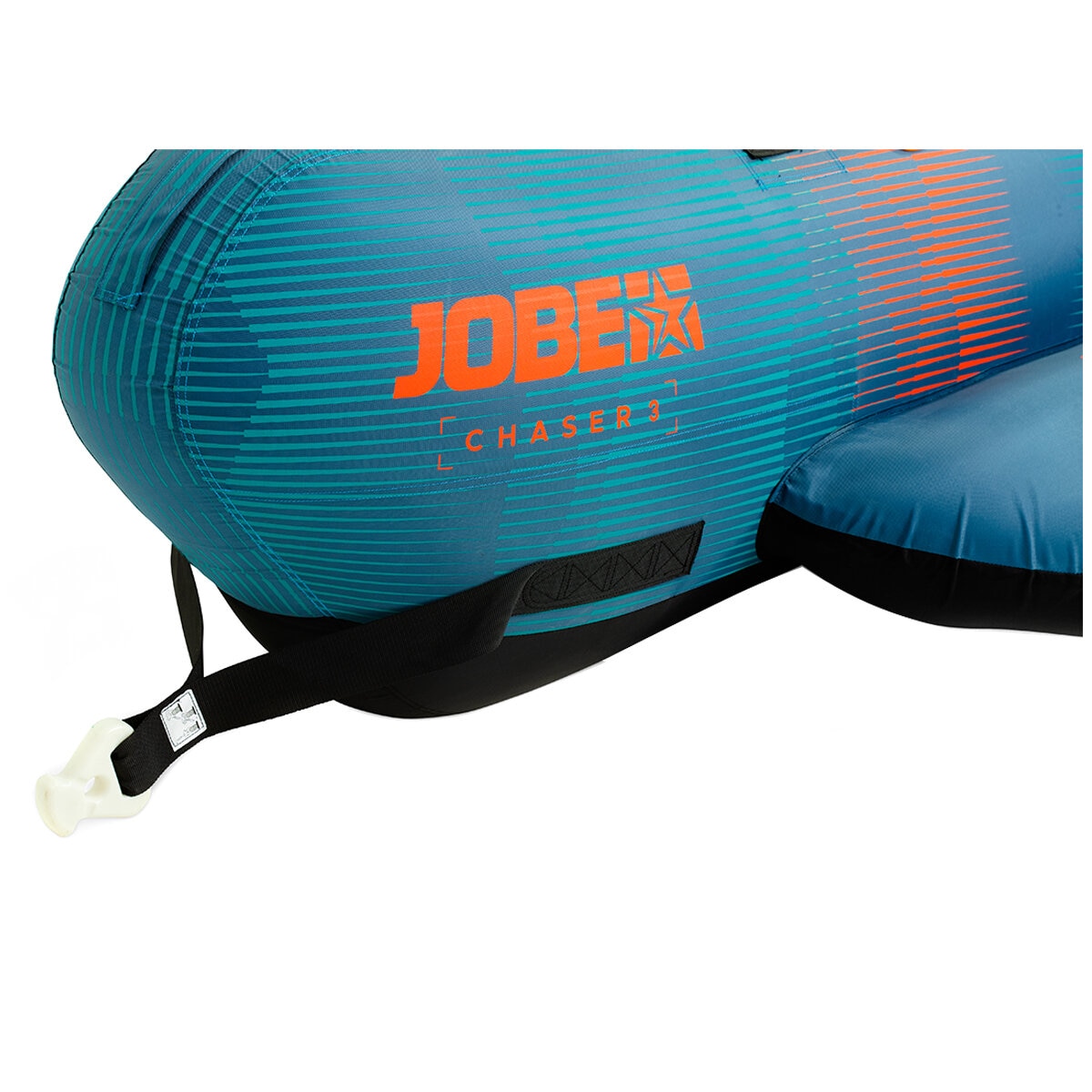 Jobe Chaser 3P Towable Tube 230324001 - 3 Person, Teal, Durable PVC/Nylon, Quick Connector - SuperSaverAU - view 3