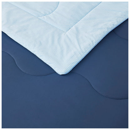Hotel Grand EternaCool King Single Cooling Comforter, Dress Blue, Lightweight, Machine Washable