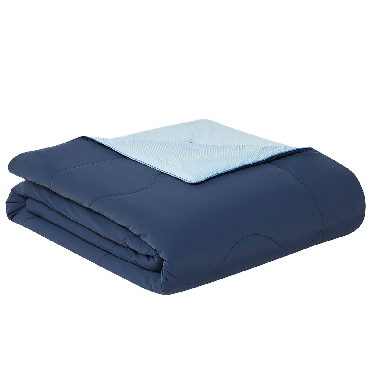 Hotel Grand EternaCool King Single Cooling Comforter, Dress Blue, Lightweight, Machine Washable