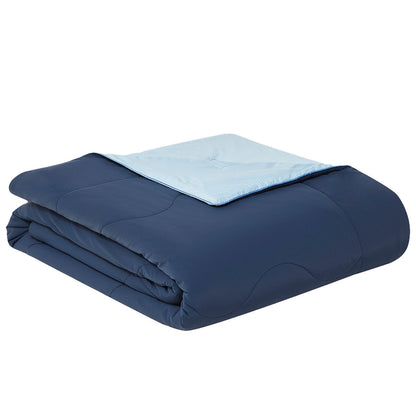 Hotel Grand EternaCool King Single Cooling Comforter, Dress Blue, Lightweight, Machine Washable