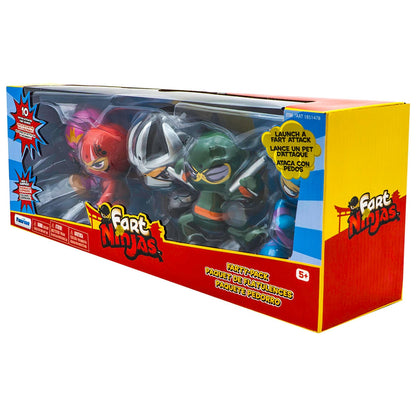 Funrise Fart Ninjas 5 Pack 70760 - Motion-Activated Farting Figures, Batteries Included
