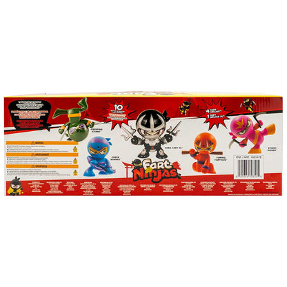 Funrise Fart Ninjas 5 Pack 70760 - Motion-Activated Farting Figures, Batteries Included