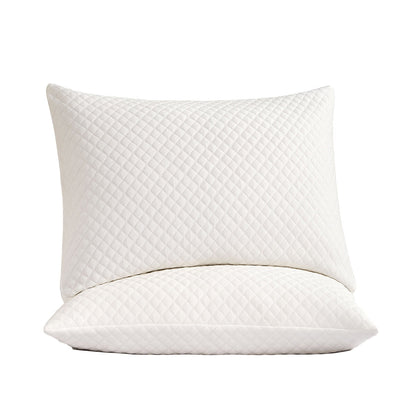 Hotel Grand Foam & Fibre Pillow 2 Pack, Jumbo/Queen, Medium Density, Model K250005