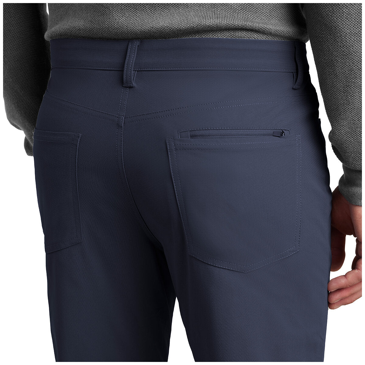 Kirkland Signature Men's Commuter Pant Blue, Comfortable, Durable, Stretch Fabric
