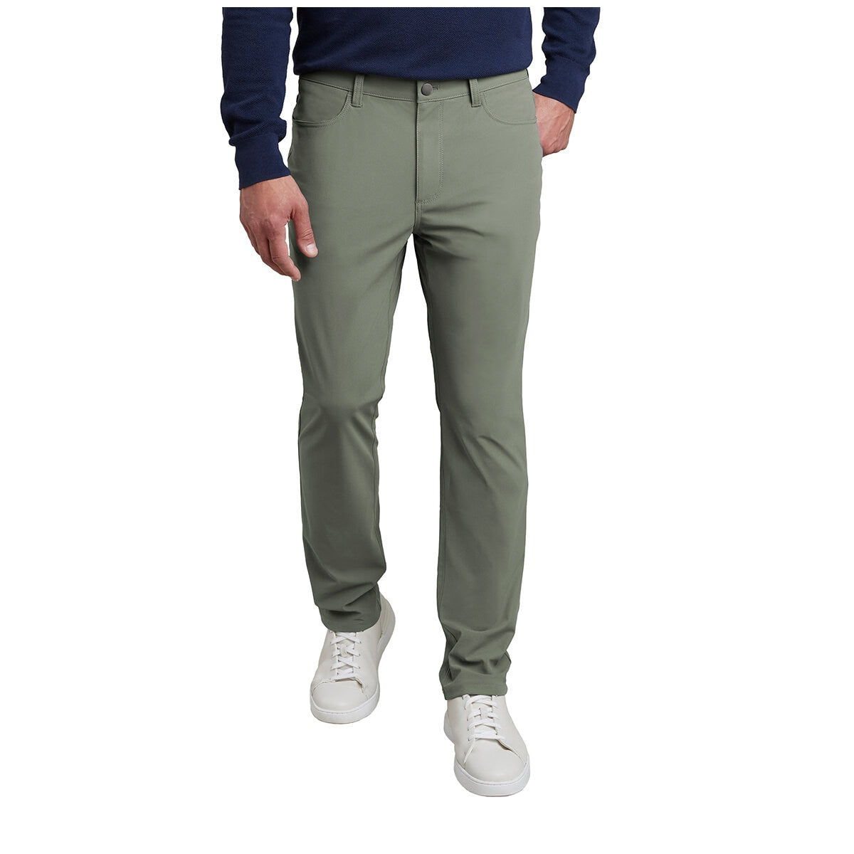 Kirkland Signature Men's Commuter Pant Green, Comfortable, Durable, Stretch Fabric