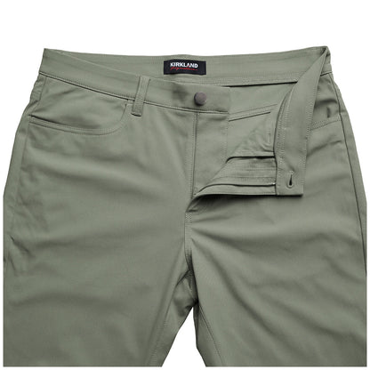 Kirkland Signature Men's Commuter Pant Green, Comfortable, Durable, Stretch Fabric