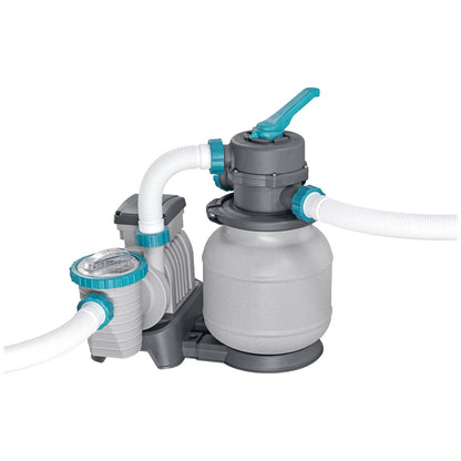 Bestway Power Steel Pool Set 561JTE 6.10m x 3.66m x 1.22m with Sand Filter & Ladder