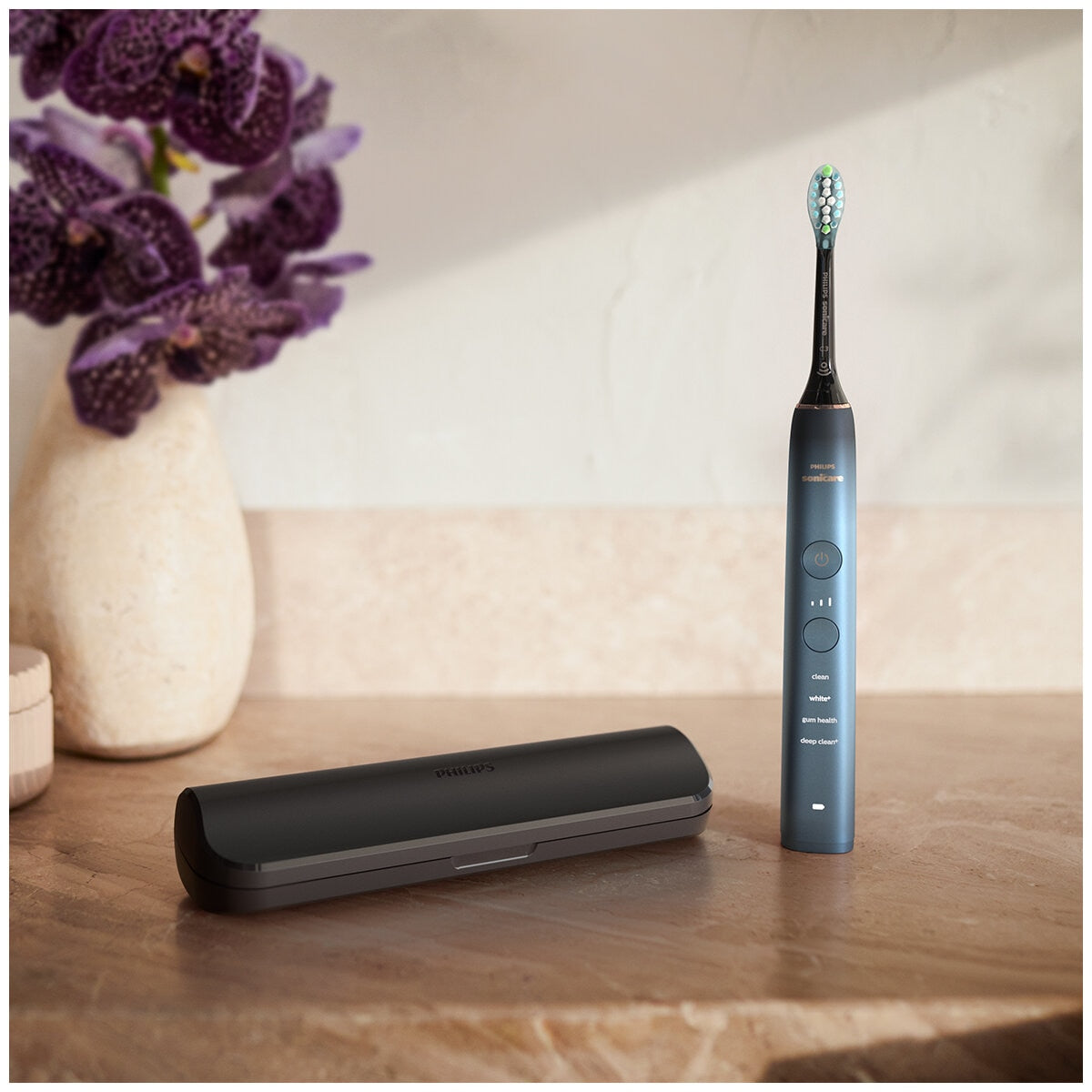 Philips Sonicare DiamondClean 9000 HX9911/96 Electric Toothbrush, Navy, 4 Modes, App-Connected - SuperSaverAU - view 5