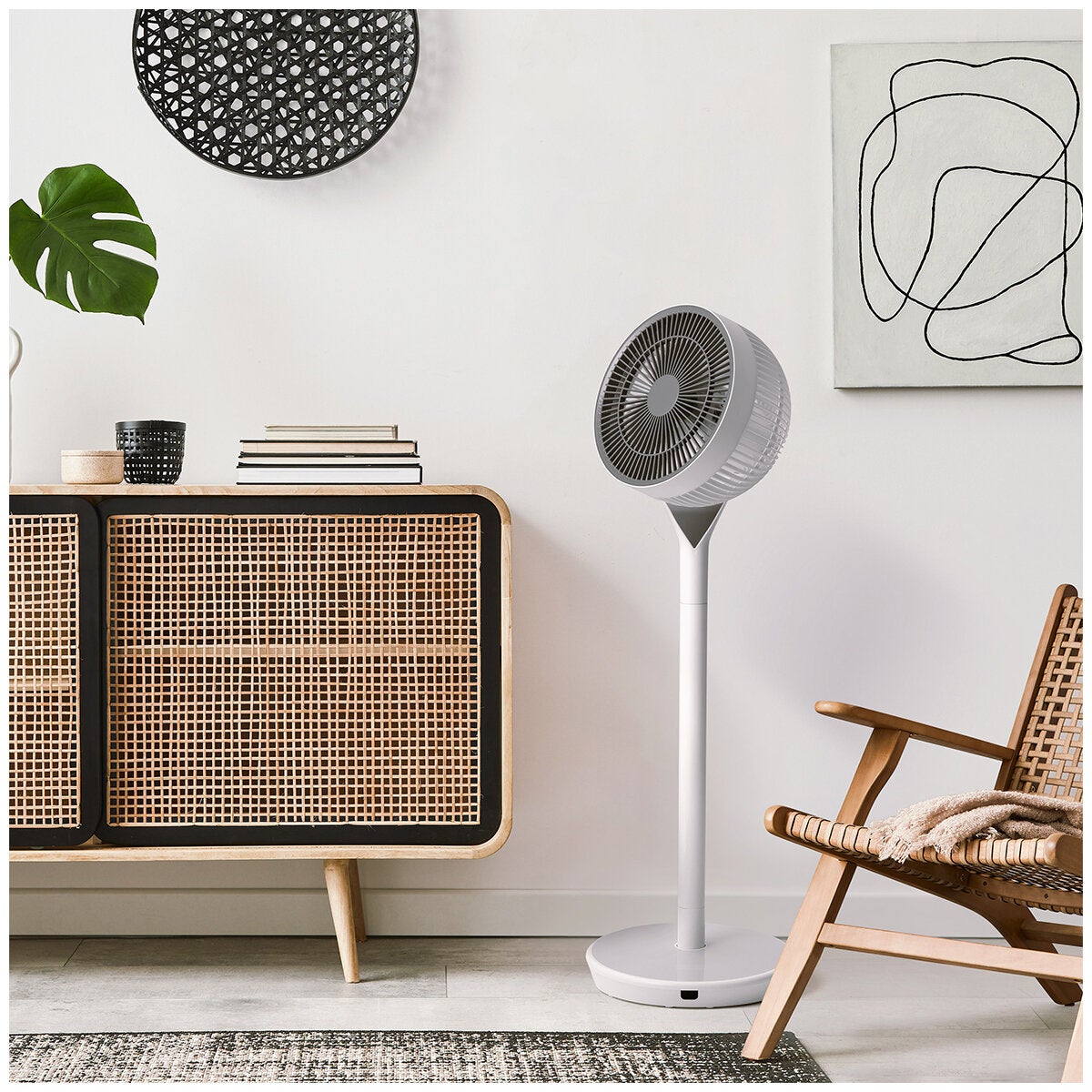 Woozoo 12 Speed DC Standing Fan 360 Degree Oscillation With Remote STF-360DC-N — image 4