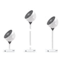Woozoo 12 Speed DC Standing Fan 360 Degree Oscillation With Remote STF-360DC-N — image 2