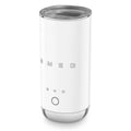 Smeg 50s Retro Style Milk Frother 180ml - White, Hot Milk, Hot Froth and Cold Froth - MFF02WHAU
