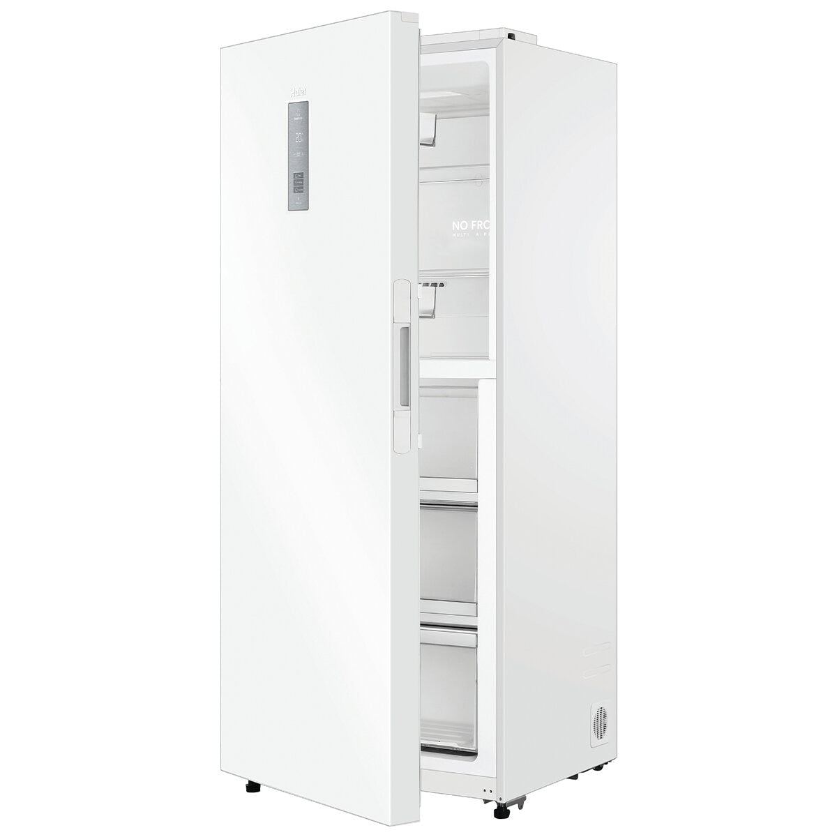 Haier 386L Vertical Freezer HVF430VW, SuperFreeze, 3.5 Star, Reversible Door - SuperSaverAU - view 3