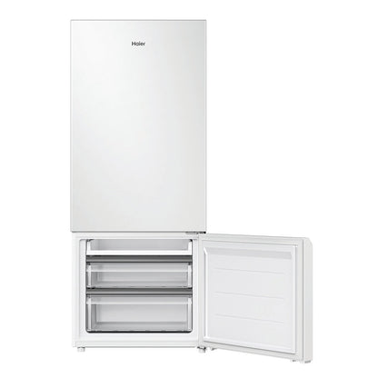 Haier 433L Bottom Freezer Refrigerator HRF420BW, 5.5-Star Energy, Super Freeze, White
