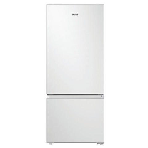 Haier 433L Bottom Freezer Refrigerator HRF420BW, 5.5-Star Energy, Super Freeze, White - SuperSaverAU - view 1