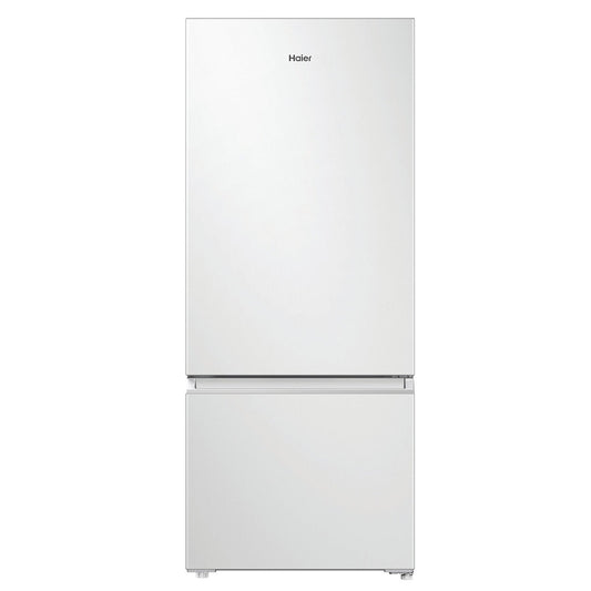 Haier 433L Bottom Freezer Refrigerator HRF420BW, 5.5-Star Energy, Super Freeze, White