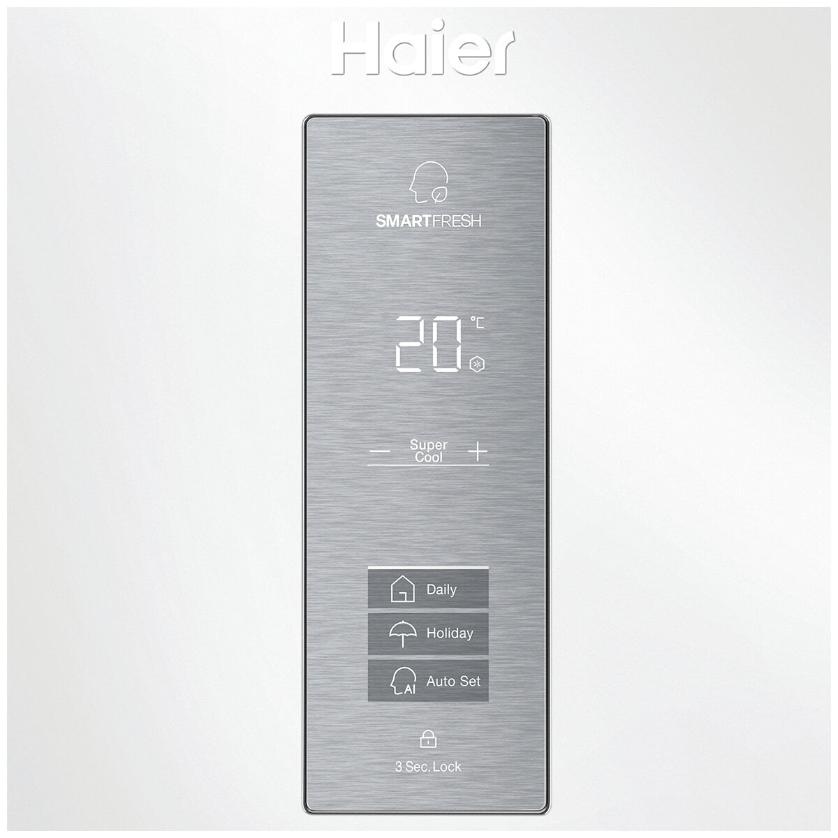 Haier 386L Vertical Freezer HVF430VW, SuperFreeze, 3.5 Star, Reversible Door
