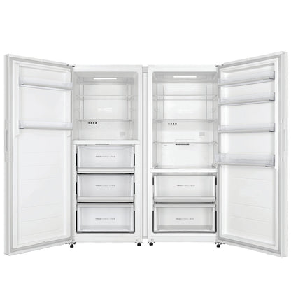 Haier 386L Vertical Freezer HVF430VW, SuperFreeze, 3.5 Star, Reversible Door