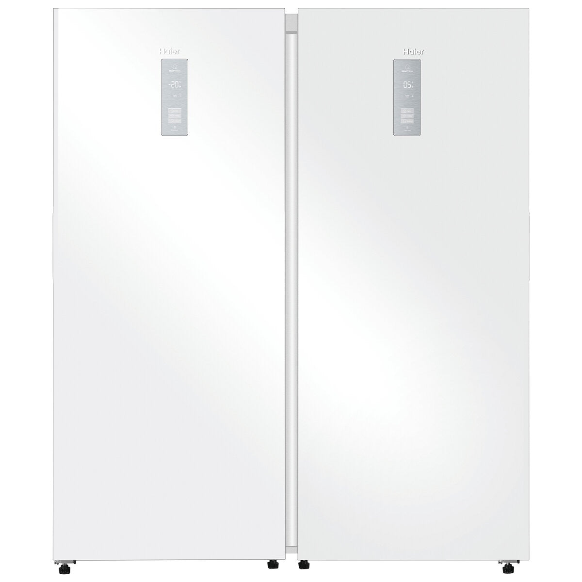 Haier 386L Vertical Freezer HVF430VW, SuperFreeze, 3.5 Star, Reversible Door - SuperSaverAU - view 5