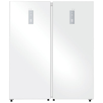 Haier 386L Vertical Freezer HVF430VW, SuperFreeze, 3.5 Star, Reversible Door
