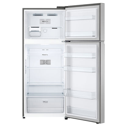 LG 375L Top Mount Fridge GT-5S, Stainless Steel, Smart Cooling, 4 Star Energy
