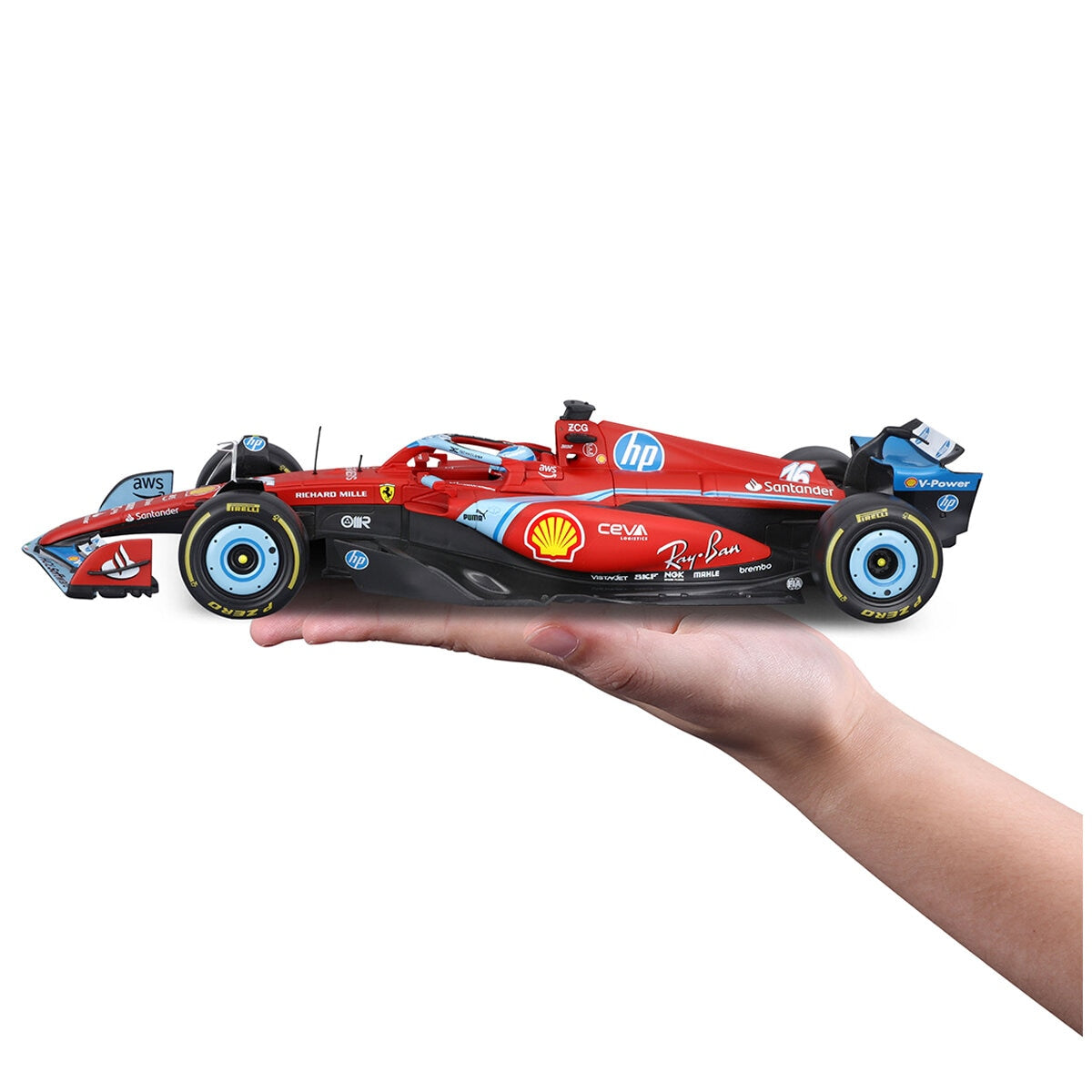 Maisto 1:18 Scale Formula 1 Diecast Car with Authentic Decals and Aerodynamic Design - SuperSaverAU - view 2