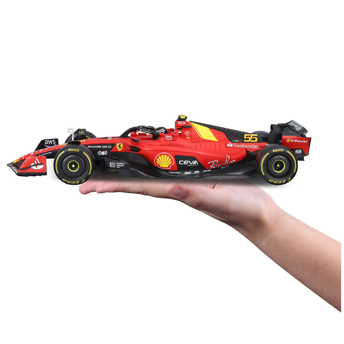 Maisto 1:18 Scale Formula 1 Diecast Car with Authentic Decals and Aerodynamic Design - SuperSaverAU - view 3