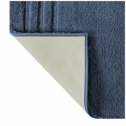 Mineral Spring Bath Mat 2 Pack, Flintstone Blue, Non-Skid, Model 22-1329, OEKO-TEX Certified