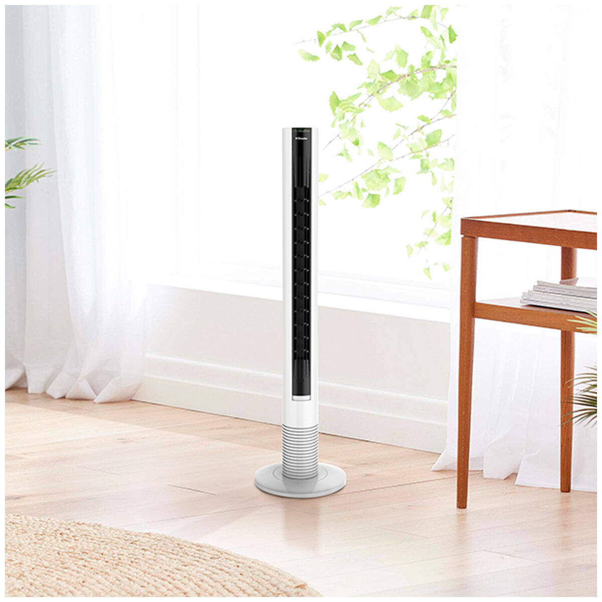 Dimplex 96cm DC Tower Fan DCTF96WT, 15 Speeds, 3 Modes, White Design