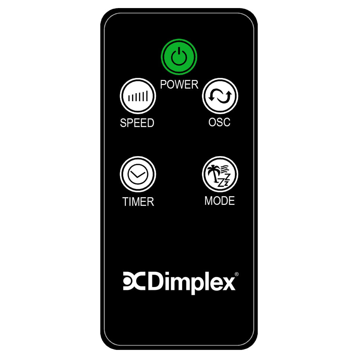Dimplex 96cm DC Tower Fan DCTF96WT, 15 Speeds, 3 Modes, White Design