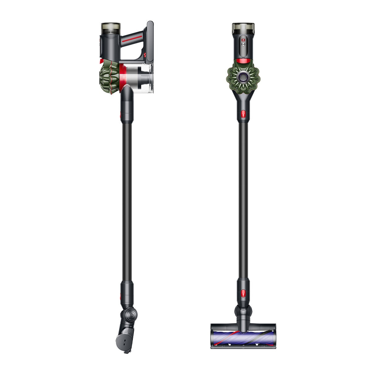 Dyson V8 Cyclone 226890-01 Cordless Vacuum, 60min Runtime, Pet Hair Removal, Green/Black