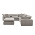 Aiden & Ivy 6 Piece Modular Sectional AI.F006C - Reversible Cushions, RDS Feather Foam - SuperSaverAU - view 6
