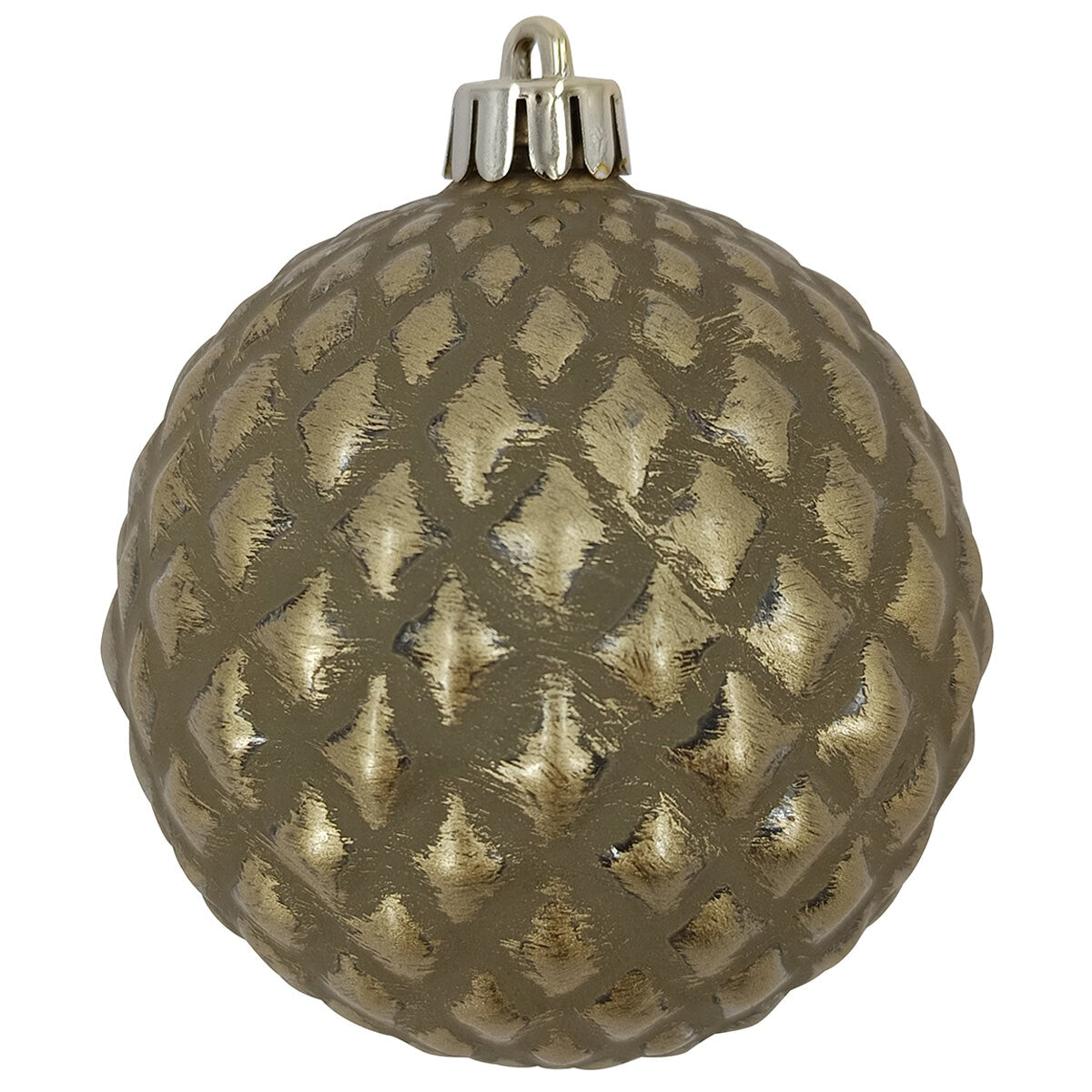 CGH 80 Piece Holiday Ornament Assortment Gold and Green Shatterproof Decor