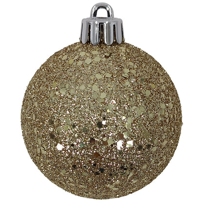 CGH 80 Piece Holiday Ornament Assortment Red and Green Shatterproof Decor