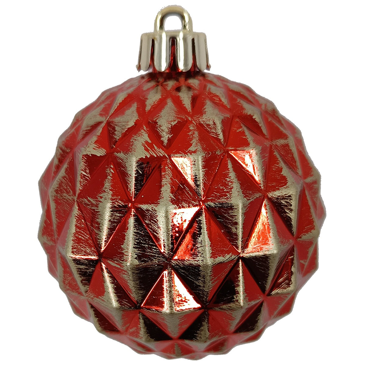 CGH 80 Piece Holiday Ornament Assortment Red and Green Shatterproof Decor